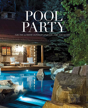 Mountain Living: Pool Party