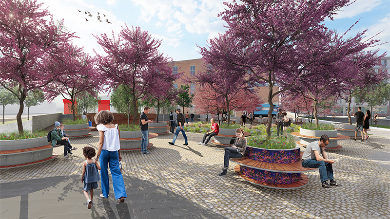 Boxyard Park Rendering 1