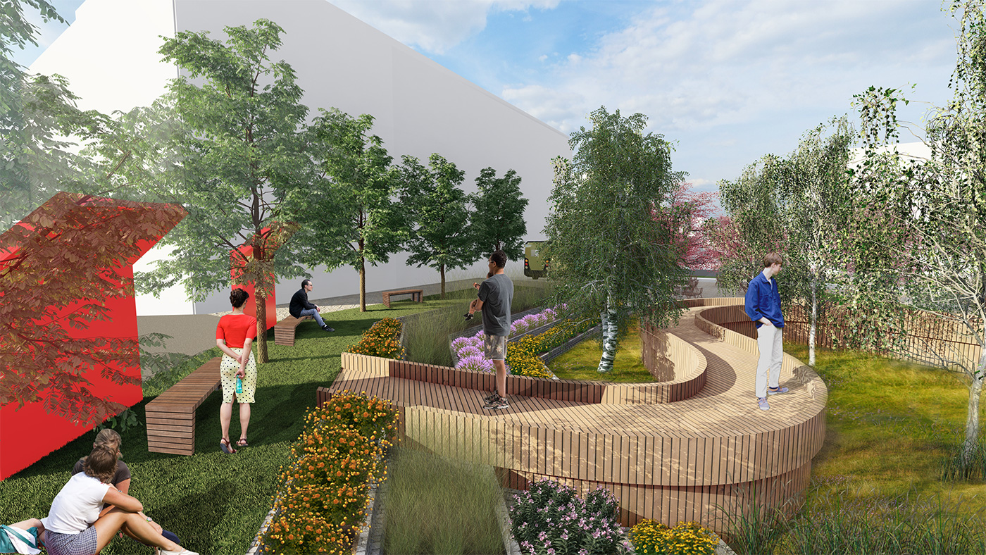 Boxyard Park Rendering 2