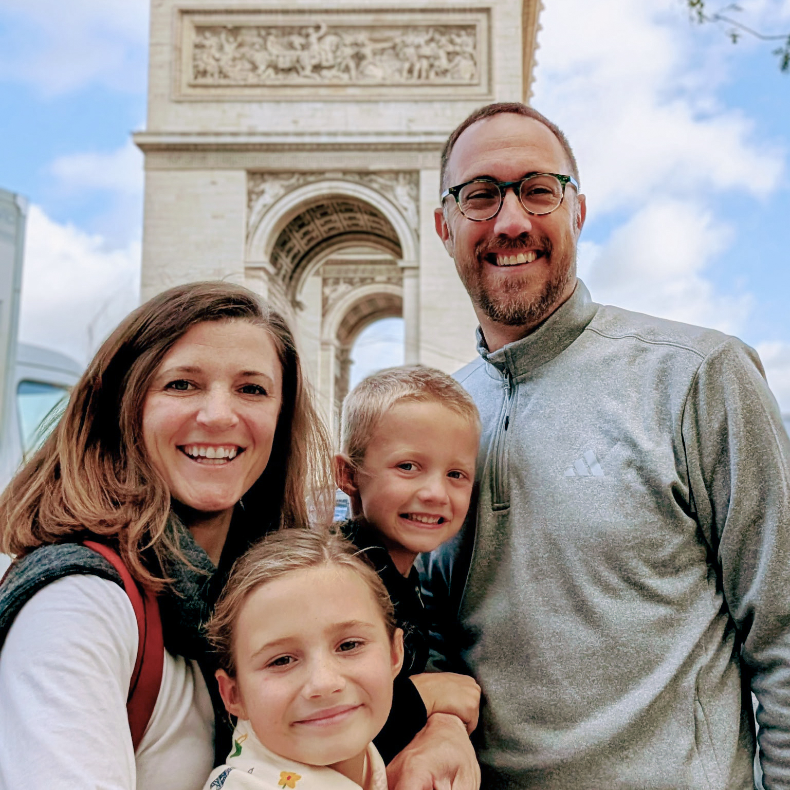 Micah and his family.