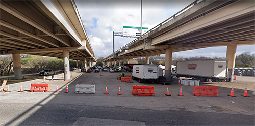 Existing area under MOPAC